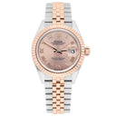 Rolex Lady-Datejust 28mm 279171 Pink Sundust Roman Dial Jubilee Box/Papers