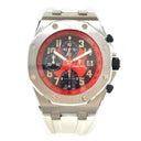 Audemars Piguet Royal Oak Offshore Red/Black Dial 26195ST.OO.D101CR.01 Stainless Steel White Rubber Watch 2010