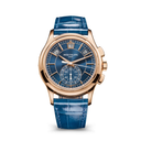 Patek Philippe Complications 5905R-010 Blue Dial Rose Gold- Self-winding Watch