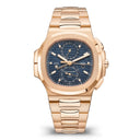 Patek Philippe Nautilus 5990/1R-001 Sunburst blue Dial Rose gold Watch - 2022