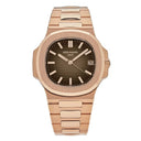 Patek Philippe 5711/1R-001 Nautilus Brown Dial 18K Rose Gold Automatic Men's Watch 2017