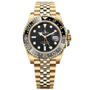 Rolex GMT-Master 40mm Jubilee 126718GRNR-0001 Yellow Gold Watch Black Dial 2025