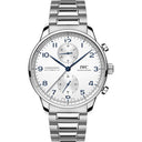 IWC Portugieser Chronograph IW371617 Stainless Steel Case Silver Dial Stainless Steel Bracelet 2024