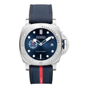 Panerai Luminor Submersible 44mm PAM01391 Stainless Steel with Blue Leather Watch Blue Dial 2024