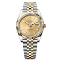 Rolex Datejust 126333-0010 Jubilee Stainless Steel/Yellow Gold Watch Champagne Index Dial 2024