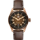 Tag Heuer WBE5191.FC8276 Autavia Automatic Men's Watch Brown Dial 42 mm Bronze Case Leather Strap Watch 2024
