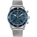 Breitling Superocean Héritage II Chronograph A13313161C1A1 Stainless Steel Watch Blue Dial 2024