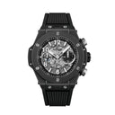 Hublot Big Bang Black Ceramic 421.CI.1170.RX Black Rubber Watch 2024