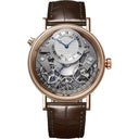 Breguet Tradition Automatic Retrograde 7597BRG19WU Rose Gold with Brown Leather Watch Grey Dial 2024