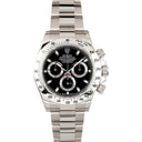 Rolex Daytona 40mm 116520 Stainless Steel with Black Dial Watch