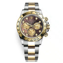 Rolex Daytona 116503 Oyster 40mm Stainless Steel & Yellow Gold Watch Black MOP Diamond Dial 2017
