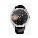 Baume and Mercier Clifton Tourbillon 10455 Stainless Steel With Black Leather Watch Black Dial 2024
