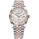 Rolex Datejust 126231-0021 36mm MOP Diamond Dial Jubilee Stainless Steel & Rose Gold Watch 2024