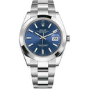 Rolex Datejust 126300-0001 41mm Blue Dial Oyster Stainless Steel Watch 2024