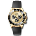 Rolex Yellow Gold Cosmograph Daytona 126518LN-0012 Black Cerachrom Bezel Golden And Black Index Dial Watch 2024