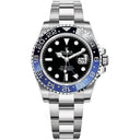 Rolex GMT-Master II   Batman  Black Dial  Oyster 126710BLNR Stainless Steel Watch MINT