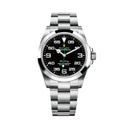 Rolex Black Dial 40mm Air-King 126900 Stainless Steel Watch 2023