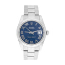 Rolex Datejust 178240 31mm Blue Roman Dial Stainless Steel Watch