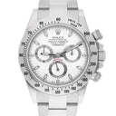 Rolex Cosmograph Daytona Stainless Steel 40mm White Dial Men's Watch 116520 B/P