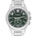 Patek Philippe Annual Calendar Complications 5905/1A-001 Stainless Steel Watch Green Dial 2021