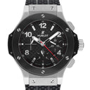 Hublot Big Bang 44 mm BLACK DIAL CERAMIC BEZEL RUBBER BAND 301.SB.131.RX UNWORN