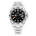 Rolex Explorer II 42 MM Black Dial Steel Bracelet (216570)
