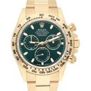 Rolex Daytona Yellow Gold 116508-0013 Green Dial "John Mayer" Dial Complete