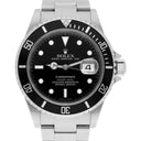 Rolex Men's Submariner Date 16610 Stainless Steel 40MM Black Dial Oyster Watch
