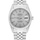 Rolex Datejust 36mm Stainless Steel 16014 Silver Index RT Dial, Circa - 1985