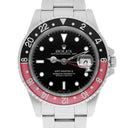 Rolex GMT-Master 40mm COKE Black Stainless Steel Watch Black/Red 16710 Year 1995