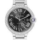Cartier Ballon Bleu W6920042 Automatic Grey Dial Stainless Steel Diamond Watch