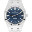 Audemars Piguet Royal Oak 15451ST.ZZ.1256ST.03 Automatic Factory Diamond Bezel Blue Dial 37mm Watch
