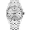 Rolex Datejust 126234 Steel 36mm Silver Index Dial Jubilee Bracelet Complete