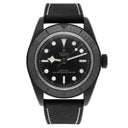 Tudor Black Bay 41 Black Ceramic Leather Strap Men's Watch M79210CNU-0001 Unworn