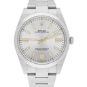 Rolex Oyster Perpetual 124300-0001 41 Silver Dial Stainless Steel Mens Watch