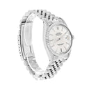 Rolex Datejust 36mm Stainless Steel 16030 Silver Index Dial Jubilee Circa - 1988