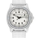 Patek Philippe Aquanaut 5067A White Dial Ladies Watch with Diamonds Papers 2010