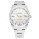 Rolex Oyster Perpetual 41mm 124300-0001 Silver Dial Never Worn 2024 Box And Papers