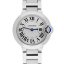 Cartier Ballon Bleu Silver Dial Quartz Stainless Steel Ladies Watch W69010Z4