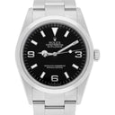 Rolex Explorer 114270 Black 36mm 3-6-9 Stainless Steel Oyster Watch MINT