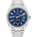 Rolex Sky Dweller 326934 Blue Dial Automatic Watch 42mm Jubilee Box Papers