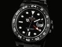 Rolex Explorer II Black PVD/DLC Coated Stainless Steel Watch White Numerals Bezel 216570