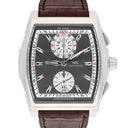IWC Da Vinci  IW3764-01 43.10mm Chronograph Grey Dial Leather Strap White Gold Watch - 2008