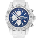 Breitling Breitling Super Avenger II A13371111C1A1 Blue Dial Stainless Steel Watch