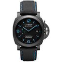 Panerai Luminor Carbotech PAM02661 44mm Carbon with Black Fabric Watch Black Dial 2024