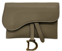 Dior Nano Saddle wallet