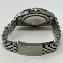Rolex GMT-Master "Pepsi" 40mm 16750 Jubilee Stainless Steel Watch Black Dial