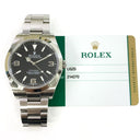 Rolex Explorer 39mm  214270 Oyster Stainless Steel Watch Black Dial 2016