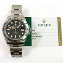 Rolex Explorer II 42mm 216570 Oyster Stainless Steel Watch Black Dial 2017
