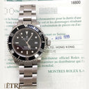 Rolex Sea-Dweller 40mm Oyster 16600 Stainless Steel Watch Black Dial 1999